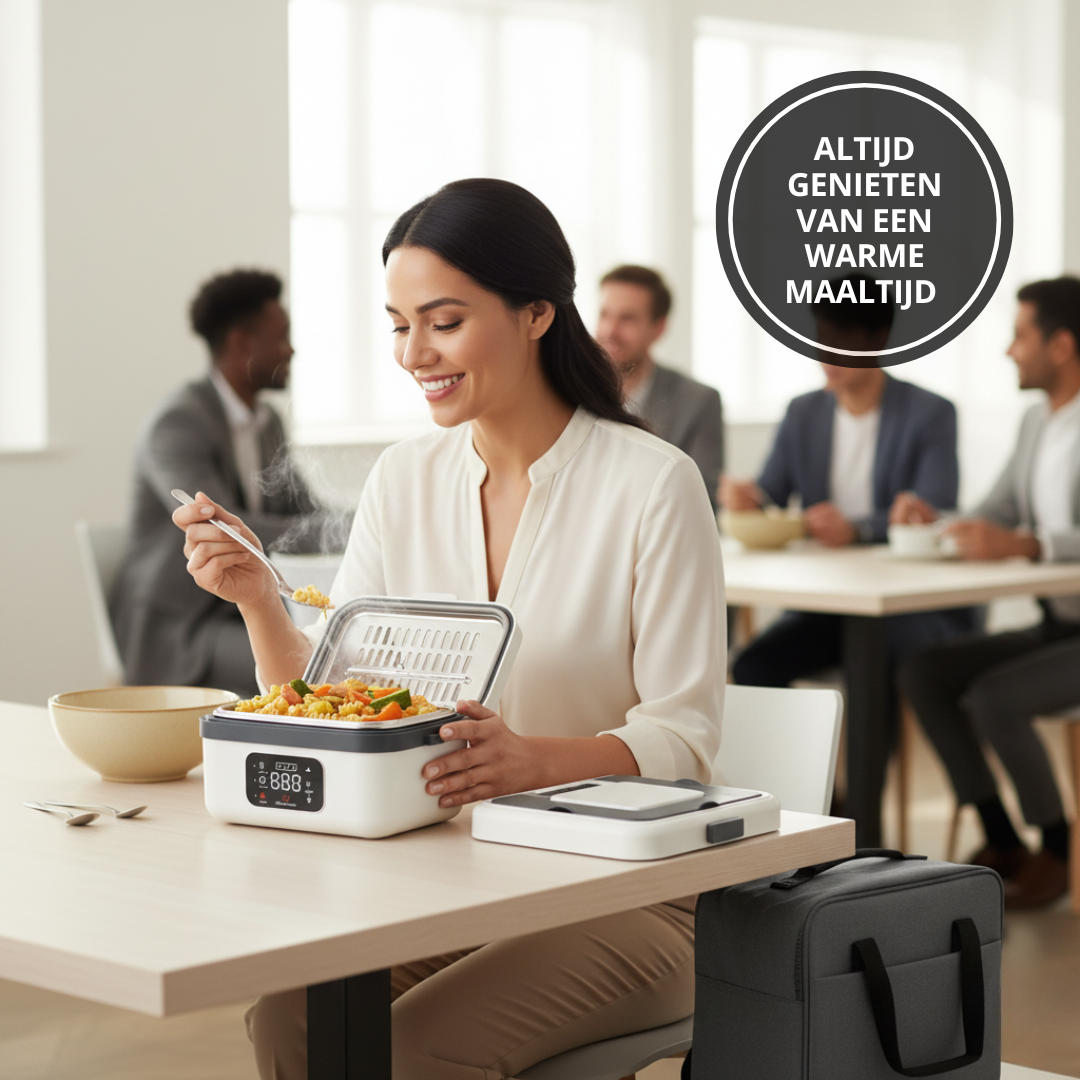 HeatBox Pro™ | Always a warm lunch at work! – Viraluxe
